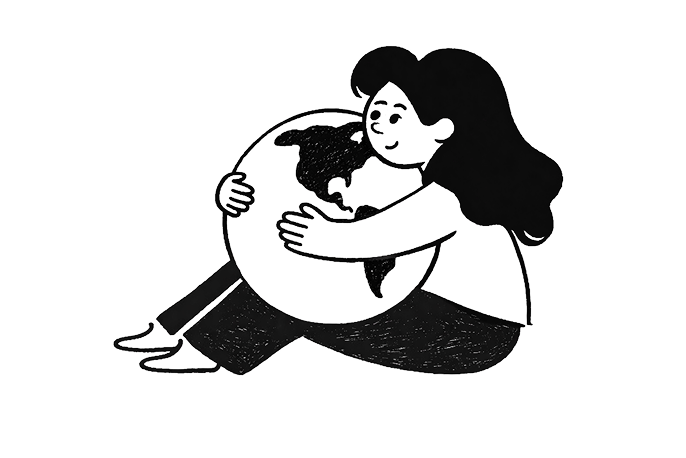 Free European shipping illustration